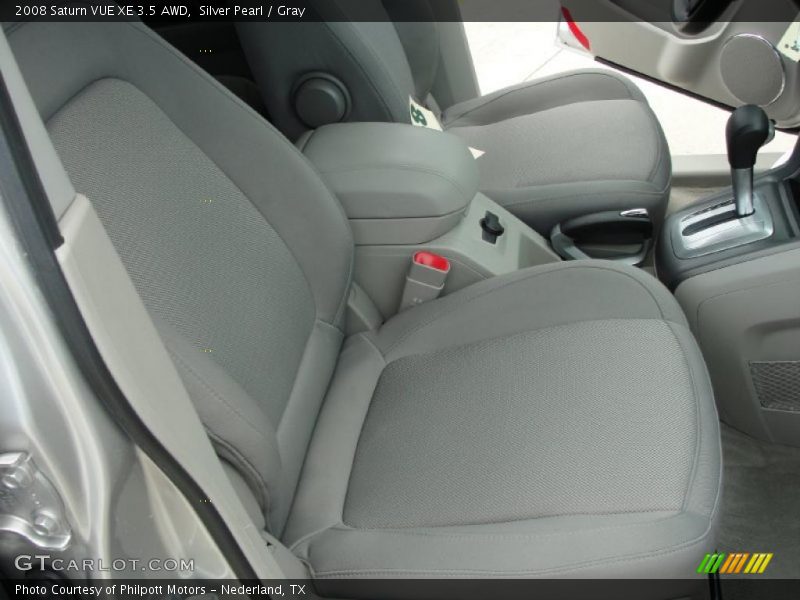 Silver Pearl / Gray 2008 Saturn VUE XE 3.5 AWD