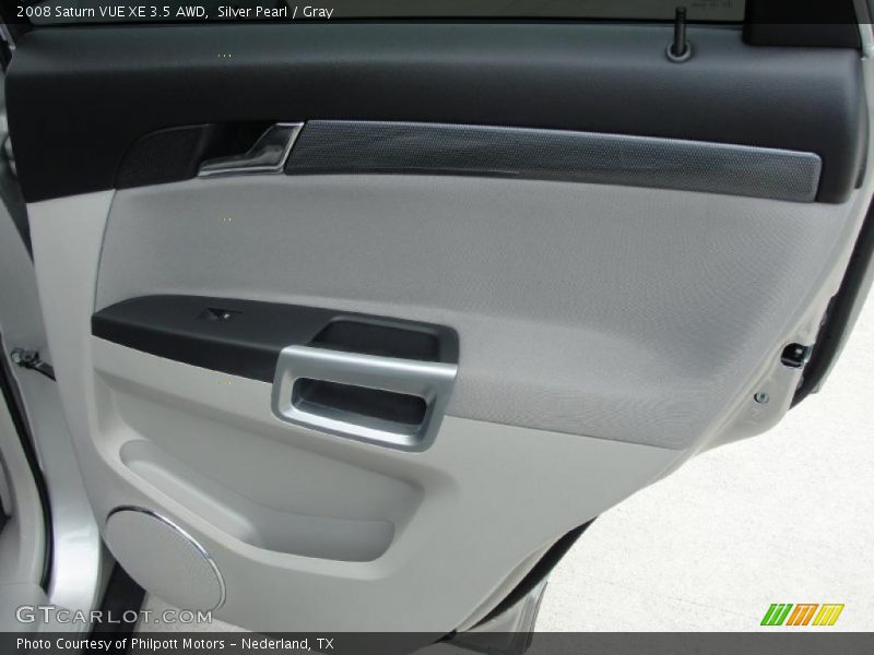 Silver Pearl / Gray 2008 Saturn VUE XE 3.5 AWD