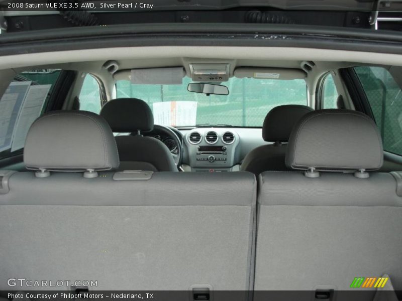 Silver Pearl / Gray 2008 Saturn VUE XE 3.5 AWD