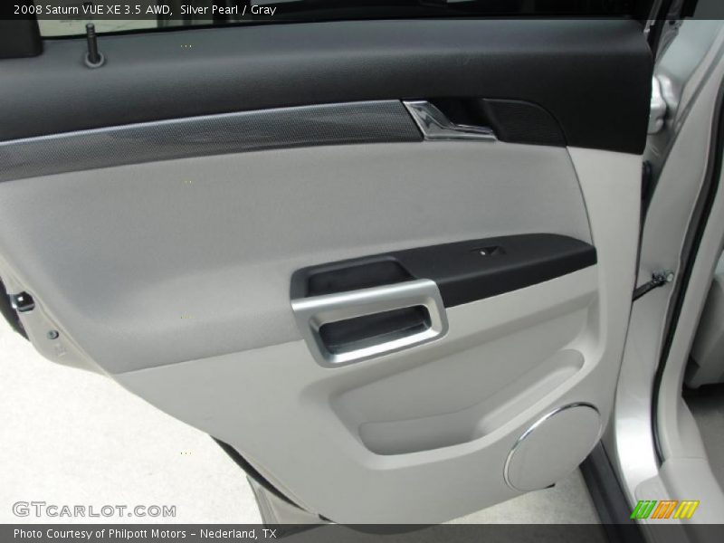 Silver Pearl / Gray 2008 Saturn VUE XE 3.5 AWD