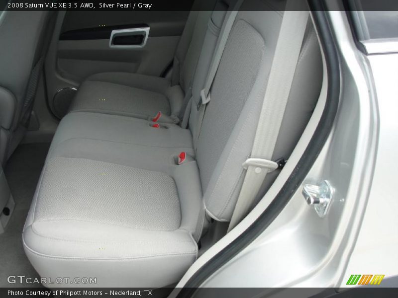 Silver Pearl / Gray 2008 Saturn VUE XE 3.5 AWD