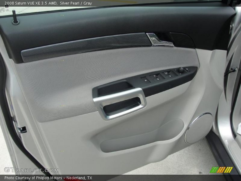 Silver Pearl / Gray 2008 Saturn VUE XE 3.5 AWD