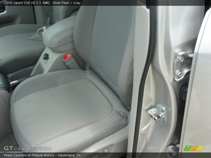Silver Pearl / Gray 2008 Saturn VUE XE 3.5 AWD