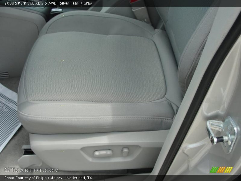 Silver Pearl / Gray 2008 Saturn VUE XE 3.5 AWD
