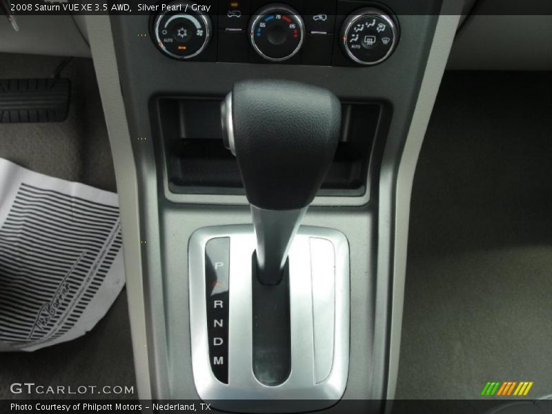 Silver Pearl / Gray 2008 Saturn VUE XE 3.5 AWD