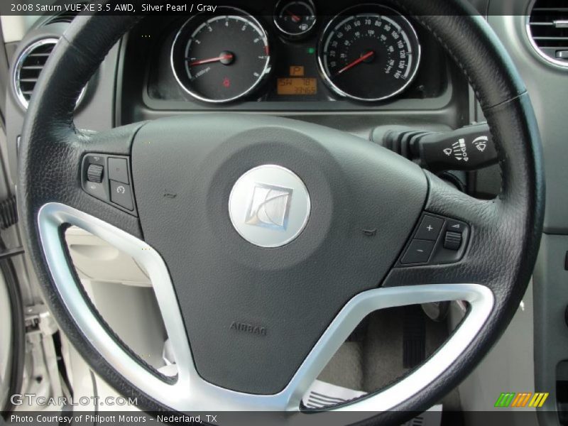 Silver Pearl / Gray 2008 Saturn VUE XE 3.5 AWD