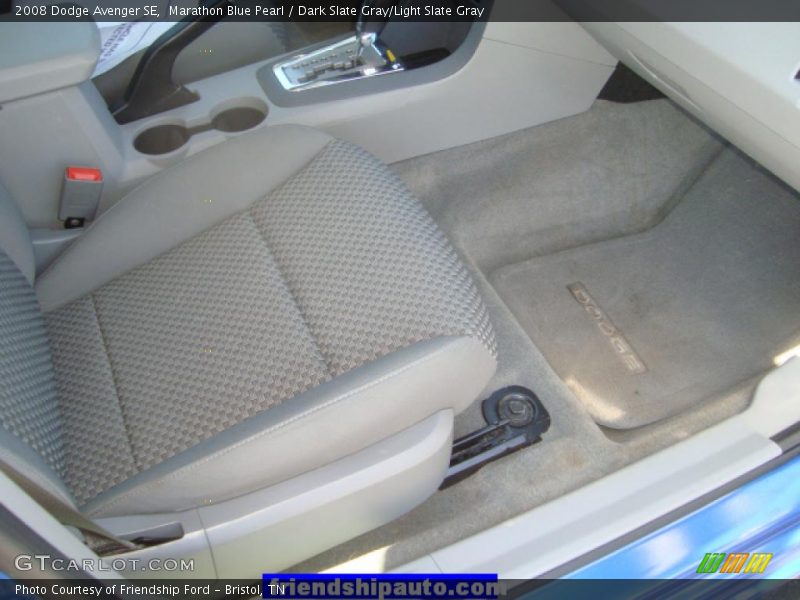 Marathon Blue Pearl / Dark Slate Gray/Light Slate Gray 2008 Dodge Avenger SE