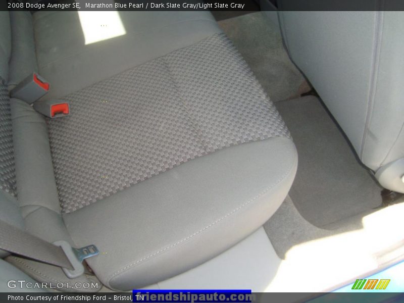 Marathon Blue Pearl / Dark Slate Gray/Light Slate Gray 2008 Dodge Avenger SE