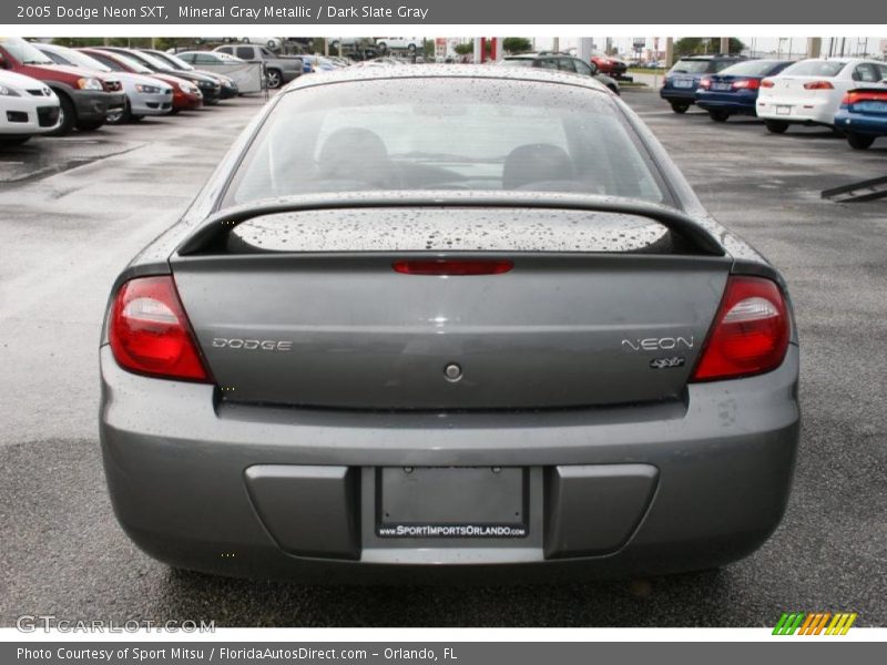 Mineral Gray Metallic / Dark Slate Gray 2005 Dodge Neon SXT