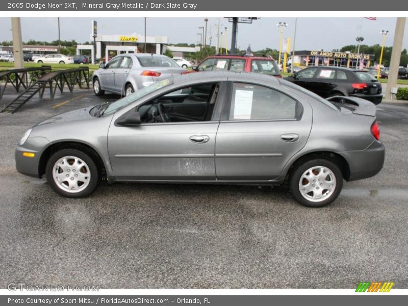 Mineral Gray Metallic / Dark Slate Gray 2005 Dodge Neon SXT