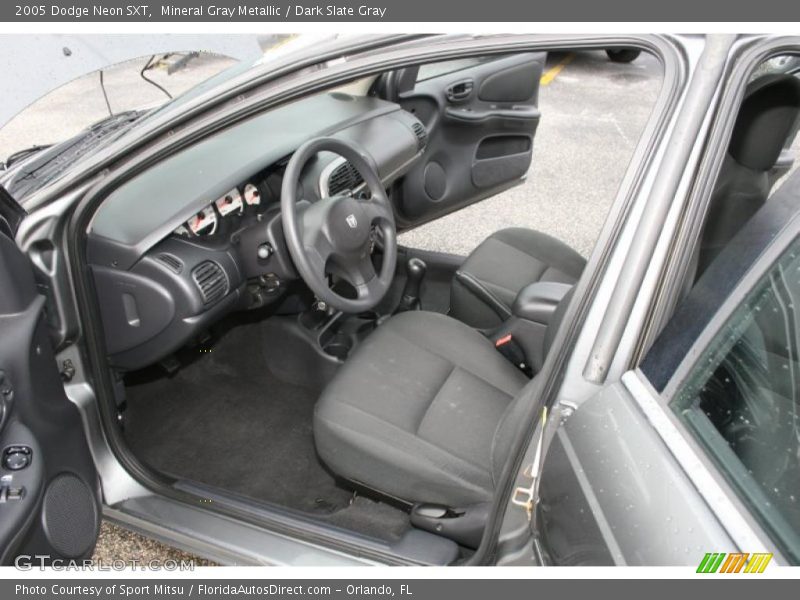 Mineral Gray Metallic / Dark Slate Gray 2005 Dodge Neon SXT