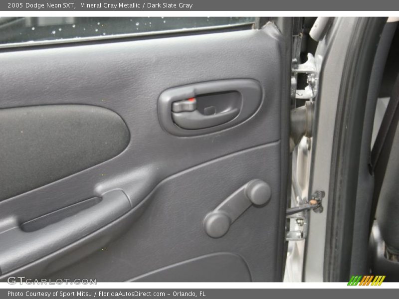 Mineral Gray Metallic / Dark Slate Gray 2005 Dodge Neon SXT