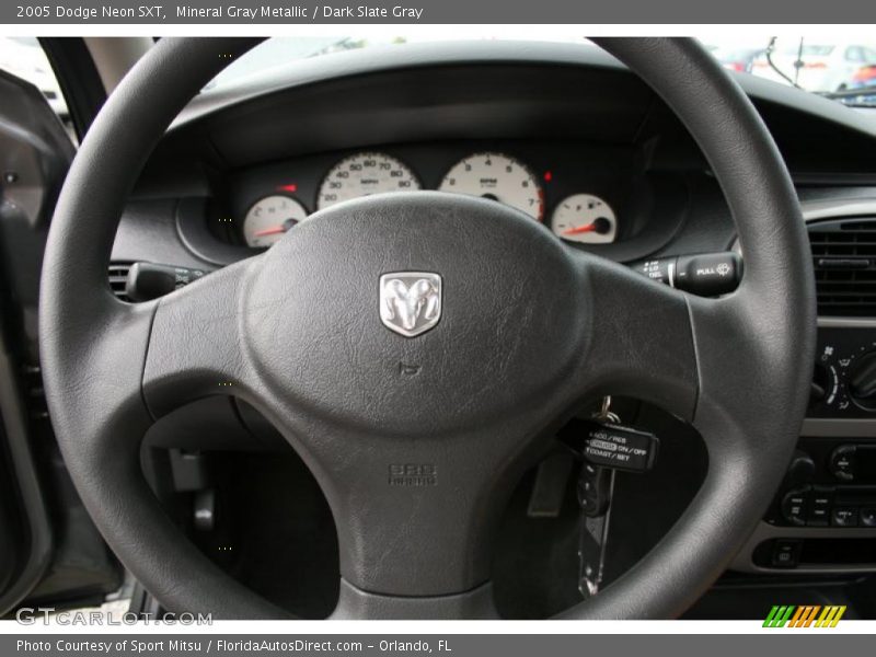 Mineral Gray Metallic / Dark Slate Gray 2005 Dodge Neon SXT