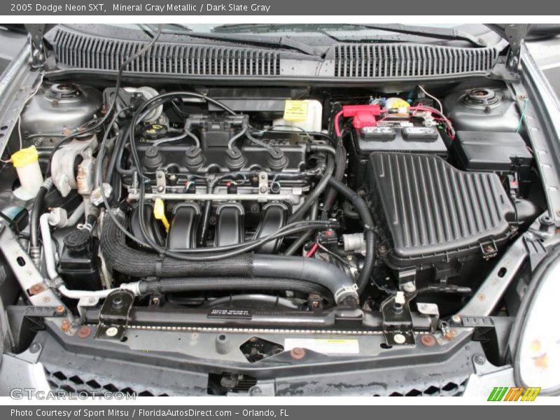Mineral Gray Metallic / Dark Slate Gray 2005 Dodge Neon SXT