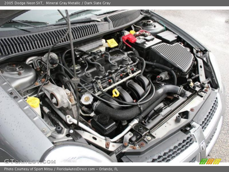Mineral Gray Metallic / Dark Slate Gray 2005 Dodge Neon SXT
