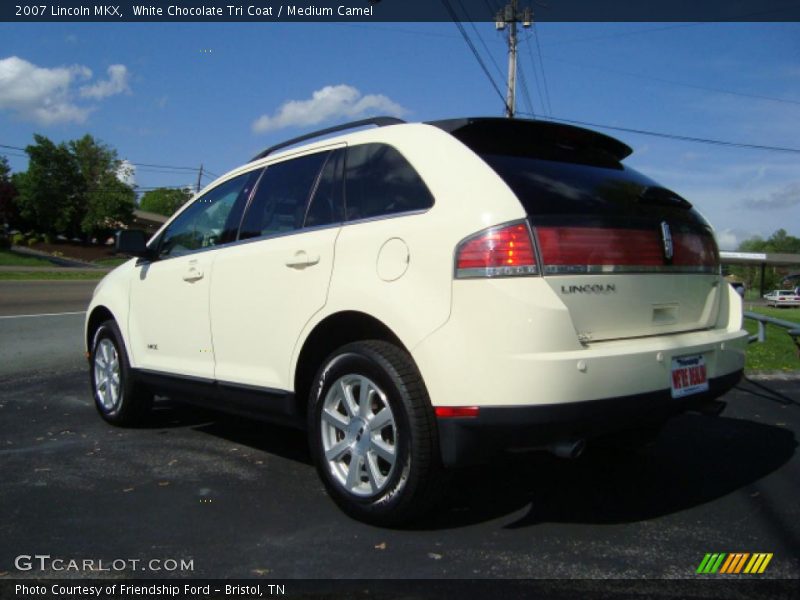 White Chocolate Tri Coat / Medium Camel 2007 Lincoln MKX