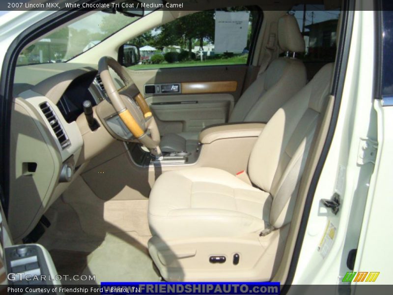 White Chocolate Tri Coat / Medium Camel 2007 Lincoln MKX