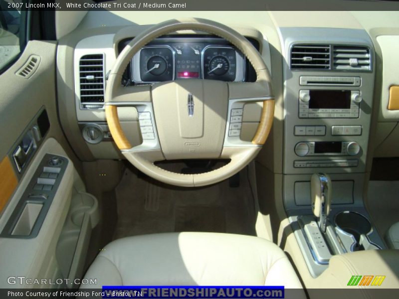 White Chocolate Tri Coat / Medium Camel 2007 Lincoln MKX