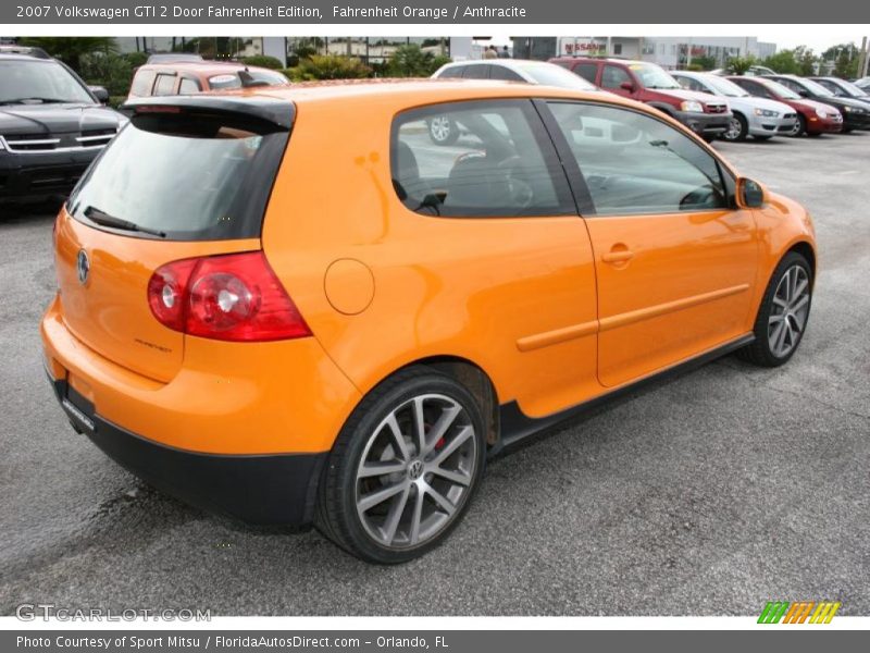 Fahrenheit Orange / Anthracite 2007 Volkswagen GTI 2 Door Fahrenheit Edition