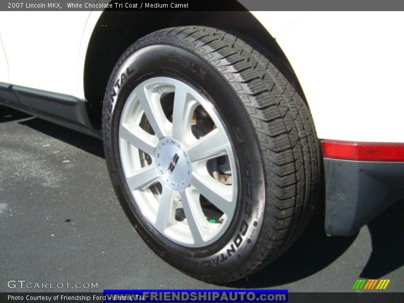 White Chocolate Tri Coat / Medium Camel 2007 Lincoln MKX