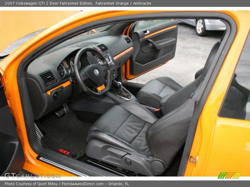 Fahrenheit Orange / Anthracite 2007 Volkswagen GTI 2 Door Fahrenheit Edition