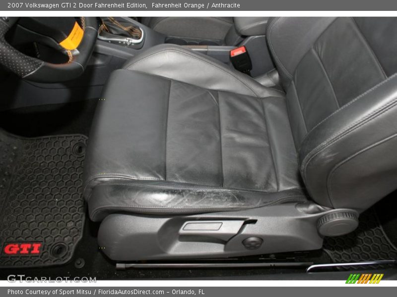 Fahrenheit Orange / Anthracite 2007 Volkswagen GTI 2 Door Fahrenheit Edition