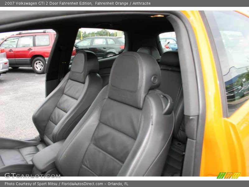 Fahrenheit Orange / Anthracite 2007 Volkswagen GTI 2 Door Fahrenheit Edition