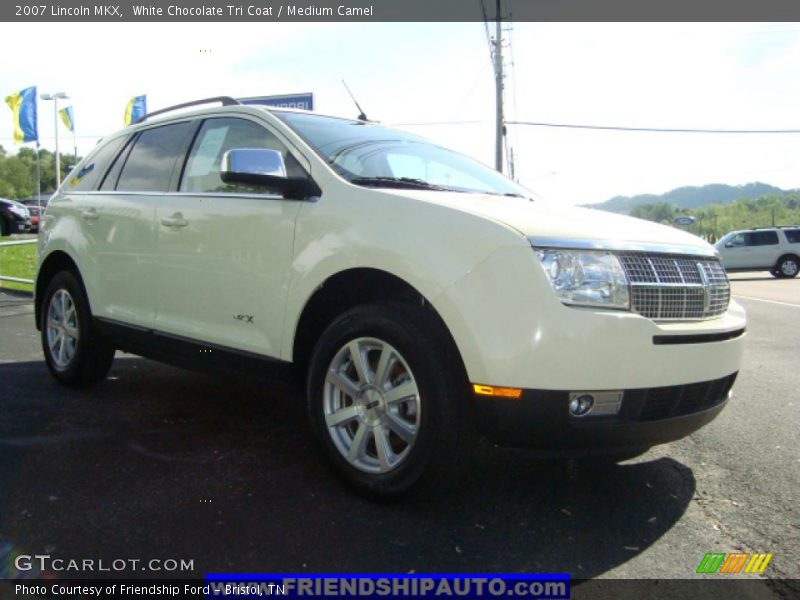 White Chocolate Tri Coat / Medium Camel 2007 Lincoln MKX