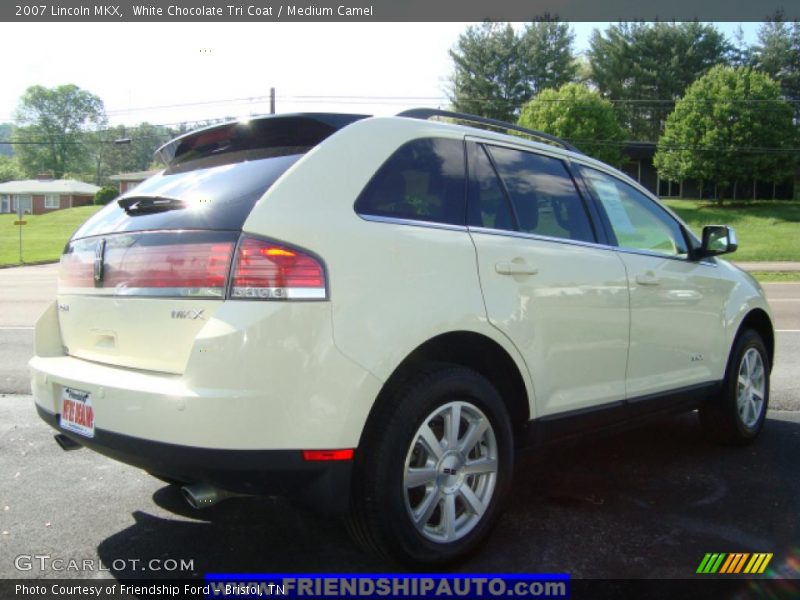 White Chocolate Tri Coat / Medium Camel 2007 Lincoln MKX