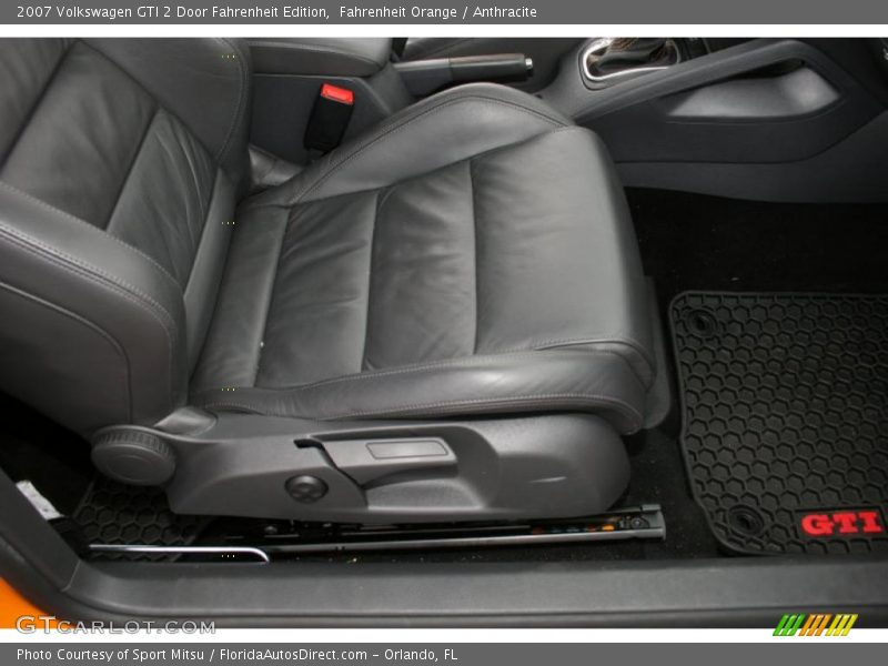Fahrenheit Orange / Anthracite 2007 Volkswagen GTI 2 Door Fahrenheit Edition