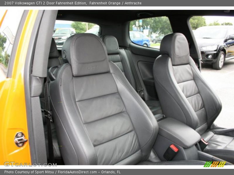 Fahrenheit Orange / Anthracite 2007 Volkswagen GTI 2 Door Fahrenheit Edition