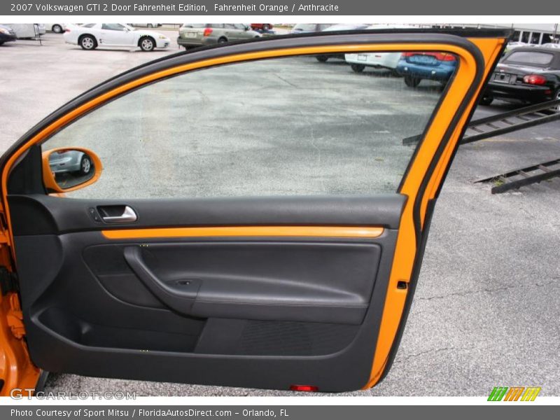 Fahrenheit Orange / Anthracite 2007 Volkswagen GTI 2 Door Fahrenheit Edition
