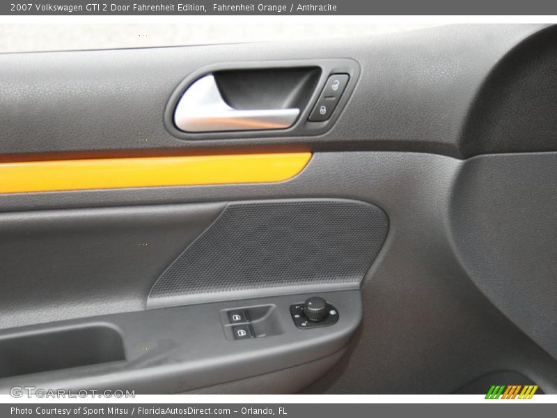 Fahrenheit Orange / Anthracite 2007 Volkswagen GTI 2 Door Fahrenheit Edition