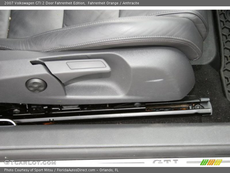 Fahrenheit Orange / Anthracite 2007 Volkswagen GTI 2 Door Fahrenheit Edition
