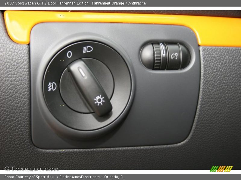 Fahrenheit Orange / Anthracite 2007 Volkswagen GTI 2 Door Fahrenheit Edition
