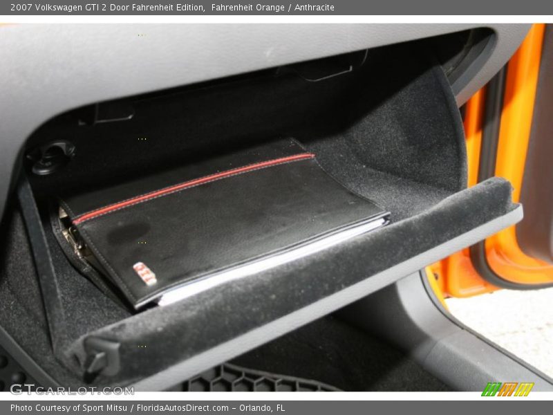 Fahrenheit Orange / Anthracite 2007 Volkswagen GTI 2 Door Fahrenheit Edition