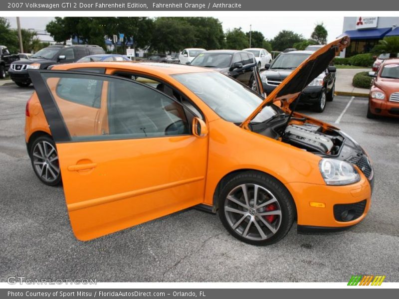 Fahrenheit Orange / Anthracite 2007 Volkswagen GTI 2 Door Fahrenheit Edition