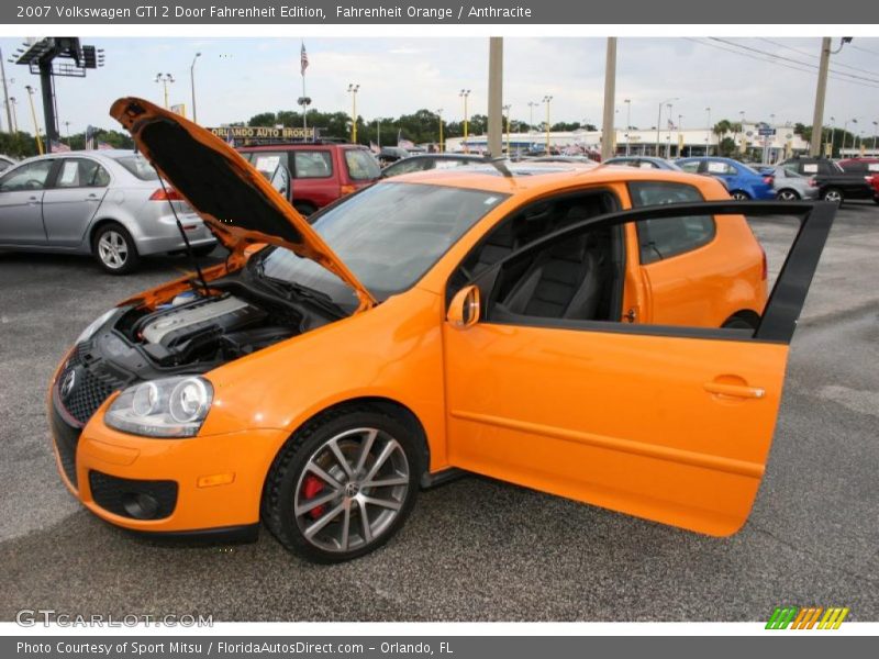 Fahrenheit Orange / Anthracite 2007 Volkswagen GTI 2 Door Fahrenheit Edition