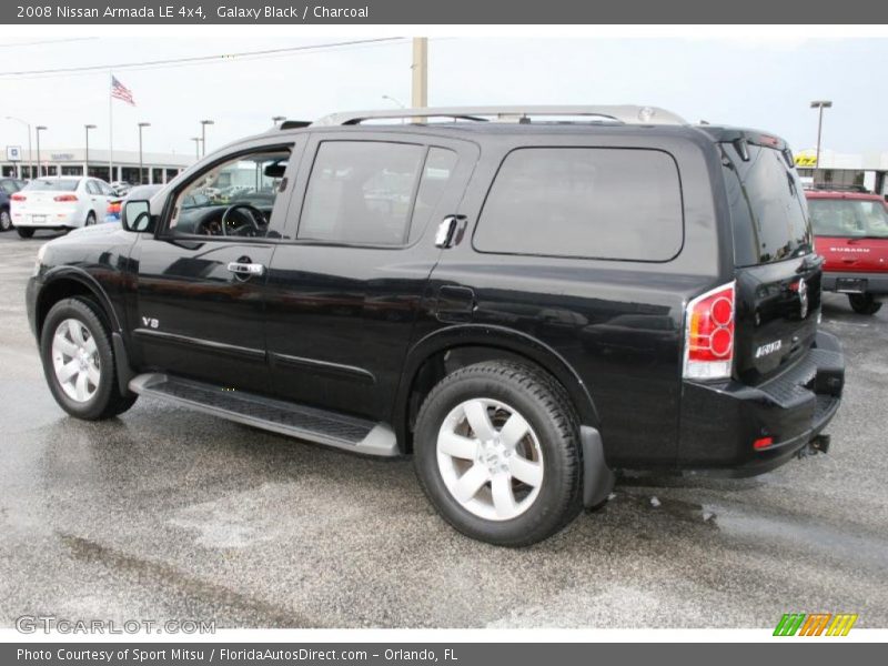 Galaxy Black / Charcoal 2008 Nissan Armada LE 4x4