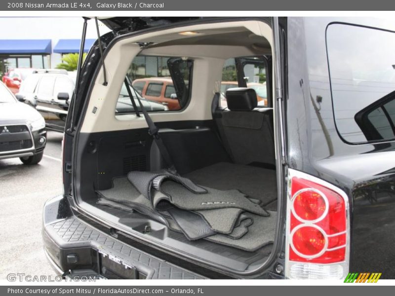 Galaxy Black / Charcoal 2008 Nissan Armada LE 4x4