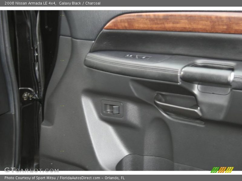 Galaxy Black / Charcoal 2008 Nissan Armada LE 4x4