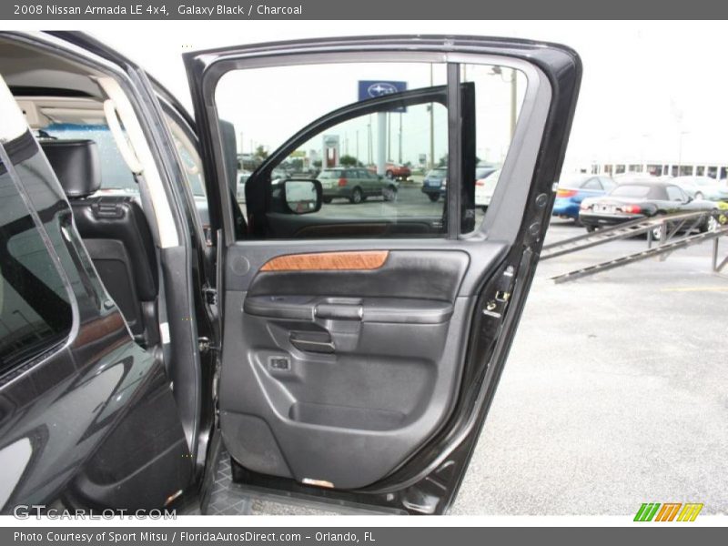 Galaxy Black / Charcoal 2008 Nissan Armada LE 4x4