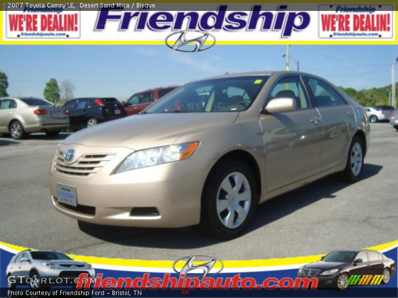 Desert Sand Mica / Bisque 2007 Toyota Camry LE