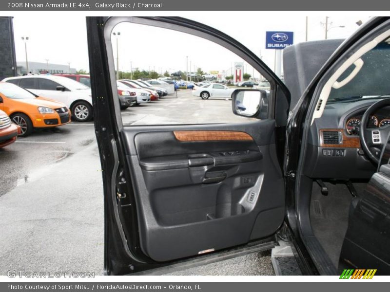Galaxy Black / Charcoal 2008 Nissan Armada LE 4x4