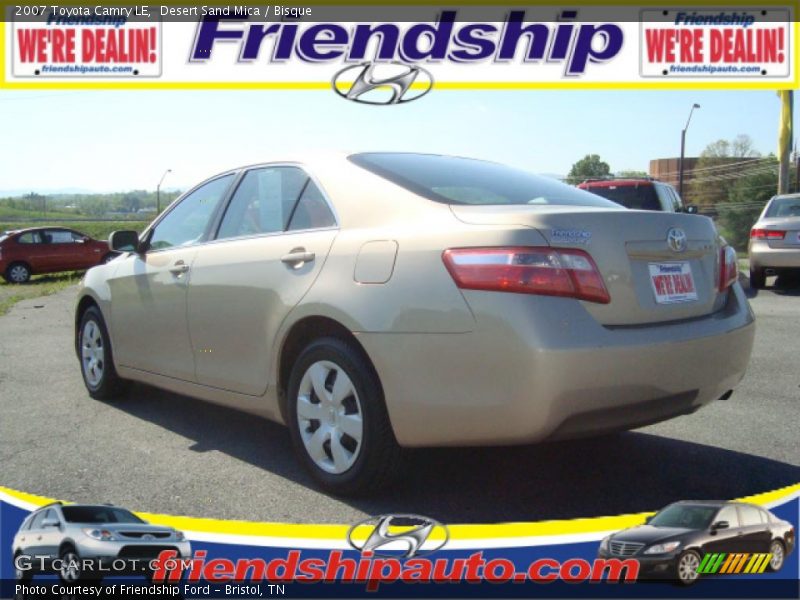 Desert Sand Mica / Bisque 2007 Toyota Camry LE