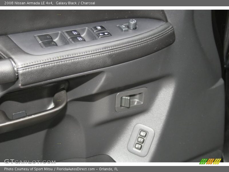 Galaxy Black / Charcoal 2008 Nissan Armada LE 4x4