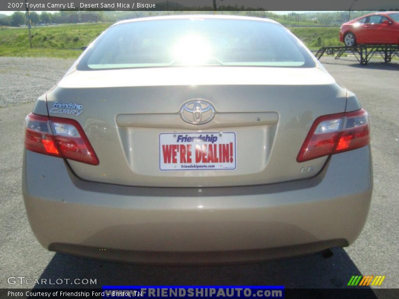 Desert Sand Mica / Bisque 2007 Toyota Camry LE