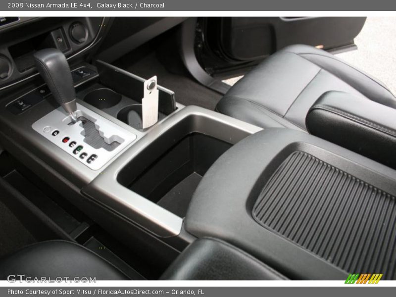 Galaxy Black / Charcoal 2008 Nissan Armada LE 4x4