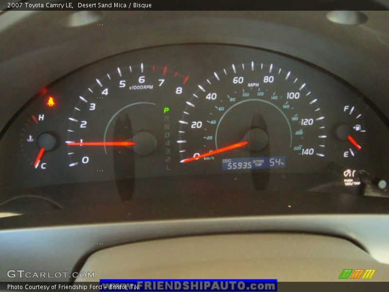 Desert Sand Mica / Bisque 2007 Toyota Camry LE