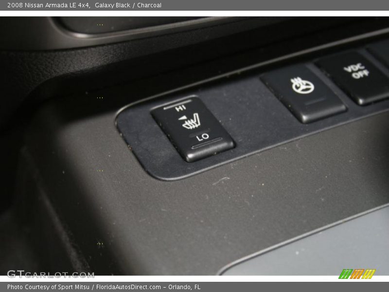 Galaxy Black / Charcoal 2008 Nissan Armada LE 4x4